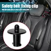 Car Rear Seat Belt Guide Fixing Tie Buckle for S-Class W222 (Brown)