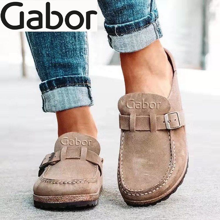 GABOR&reg; &Uacute;J NŐI ALKALMI F&Eacute;LIG CS&Uacute;SZ&Oacute;S, KEREK ORR&Uacute;, ALACSONY SARK&Uacute; SZAND&Aacute;L