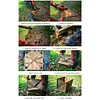 Camping Recycle Bin Large Capacity Folding Camping Bucket for Fishing Backpacker