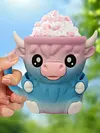 Cute Penguin Cow Leak Proo Ice Cream Pint Containers for Gathering Party Picnic
