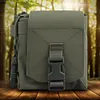 Multi-purpose Mutant Bag Airsoft Radio Pouch EDC Pouch for Belt Vest (Green)