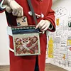 Vintage-Inspired 5D DIY Diamond Painting Waterproof Adjustable Strap Shoulder Cross Bag Kit(Owl)