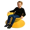 [US Local Warehouse] 360 Rotating Gyro Spun Chair for Kids PE Rotating Sensory Seat Swivel Gyro Chair for Backyard Fun and Outdoor Play Playground or Mall