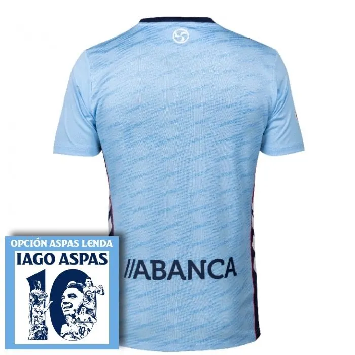 Celta Vigo 25/26 Home Football Jersey【IAGO ASPAS#10】