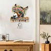 (US Local)Horse 3 Hooks Diamond Painting Hook Rail Diamond Art Hanging Hooks Kit