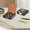 Elephants PU Diamond Painting Notecard Box 5D DIY Diamond Art Note Box