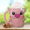 Cute Penguin Cow Leak Proo Ice Cream Pint Containers for Gathering Party Picnic