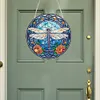 >SALE<Dragonfly Diamond Painting Art Pendant Colorful Diamond Drawing Hanging Ornament