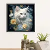 Kitten-Full Round Diamond Painting 30*30CM