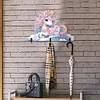  Diamond Art Hanging Hooks Rhinestone Painting Coat Hook (Unicorn B)