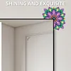 (US Local)Mandala Diamond Painting Art Door Right Angle Sign for Indoor Outdoor Wall