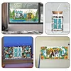 4PCS Rhinestone Stickers Cartoon Diamond Painting Sticker for Cup(Dreamcatcher)