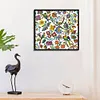 (US Local)Bird Flowers-14CT Stamped Cross Stitch Kit(55x59cm)