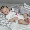 [🔊Heartbeat Sound and Breath💝] 17" Lifelike Cute Light Brown Hair Reborn Girl Damede,Can Sit and Lie Down - RBBI-Myrebornbabydoll&reg; Myrebornbabydoll&reg;