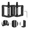 Mountain Bicycle Pedal Anti-Slip Widened Nail Nylon Pedal Double DU Bike Pedal