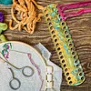Acrylic Cross Stitch Row Line Board Cartoon Pattern Art Accessory (country)