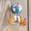 5pcs Diamond Painting Keyring Kits DIY Keychain Bag Pendant Kits