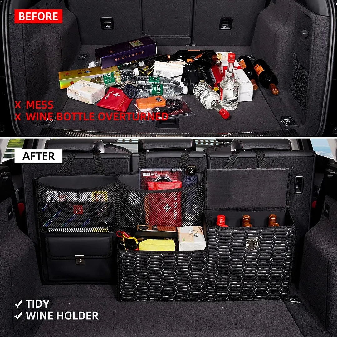 Automobile Trunk Storage Bag Hanging Net