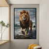 Lion-11CT Stamped Cross Stitch 40*70cm(Big Size)