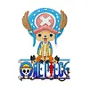 【Limited Stock Sale】DIY One Piece Chopper-Diamond Painting Ornaments With Shaking Head Function（Single-Sided)