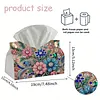 DIY Diamond Painting Creative Design Leather Handmade Tissue Holder Rhinestones Decorative Tissue Box Craft Kits
