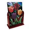 DIY Diamonds Painting Special Shaped Crystal Drill Crafts Mirror Desk Ornament Decor Kit