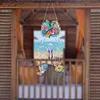 (US Local)DIY Diamond Painting Double Sided 3D Wind Chime Pendant Hanging Kit
