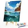 Cool In Summer-Paint by Numbers Acrylic Painting 30*40CM