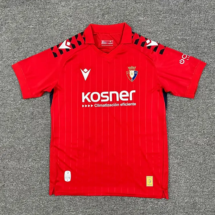 【S~4XL】Osasuna 25/26 Home Football Jersey