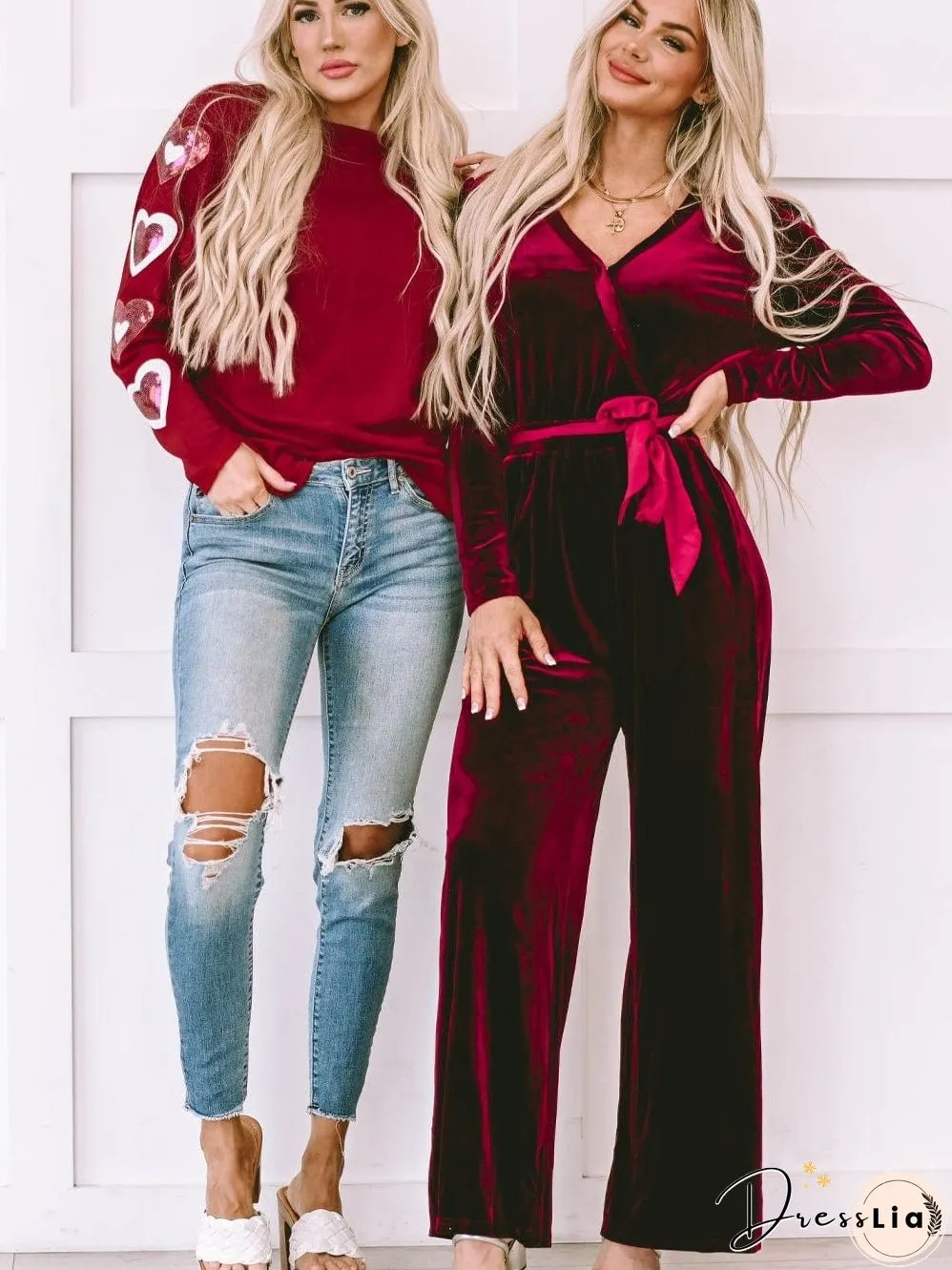 Velvet Jumpsuit: New Year's Eve Ready