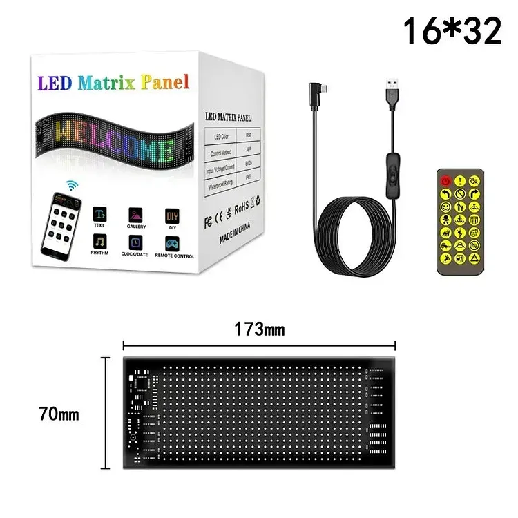 📱 Devil's Eye Lamp Car Led Soft Screen