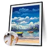 Beach Spray-Paint By Numbers Acrylic Painting 40*50CM