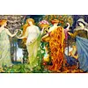 A Masque for the Four Seasons-14CT Stamped Cross Stitch 65x45cm