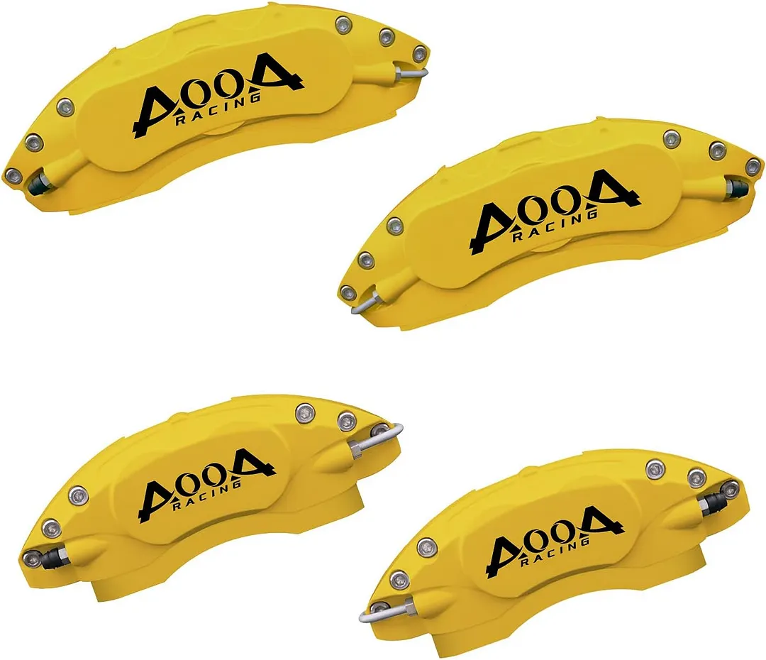 Car caliper modification: Aluminum alloy brake caliper cover decoration (aluminum alloy screw fixing type)