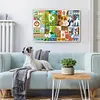 Four Seasons - 11CT Stamped Cross Stitch 57*40cm/22.44*15.75in