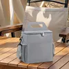 Insulated Lunch Bag Large Capacity Hand-Held Cooler Box Waterproof Picnic Bag