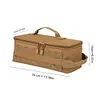 Camping Storage Bag Large Capacity Gas Canister Picnic Bag for Family Activities