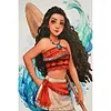 Princess Moana-Paint by Numbers Acrylic Painting 40*60CM