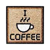 >SALE<5D DIY Diamond Painting Kit Ceramics Insulation Cartoon Pad (Coffee)