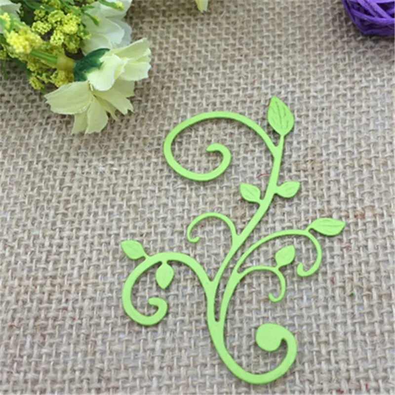 Leaves Metal Cutting Dies Stencil Scrapbooking Photo Album Card Paper Embossing Craft DIY