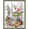 (Counted/Stamped) 14CT French Breakfast - Cross Stitch 37*48cm/14.57*18.9in(Brand)