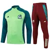 Joyfball 2024/2025 Mexico Half-Pull Training Suit Green Football Shirt 1:1 Thai Quality