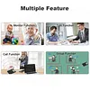 2Pcs Intercoms Wireless 2000m Long Range Room to Room Intercom System with Group Call & Monitor Function for House Business Office Elderly