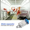 1/4 inch Water Oil Separator Inline Air Hose Filter for Spray Paint Gun