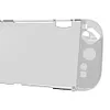 For Switch 2 Detachable Transparent Shell w/ Screen Protector & Thumb Grip Caps