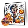 Diamond Painting-DIY Full Round Drill Halloween Horror Nights(40*40M)