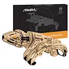 Mechanical Claw Model Kit 3D Wooden ClawBot Puzzle for Adults and Teens Self-Assembly Robot Arm Building Kits to Build Laser-Cut Wooden Puzzle Mechanical Toy Realistic Robot Toy Gifts