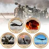 Military Collection Commemorative Coin Badge Afghanistan War Medal