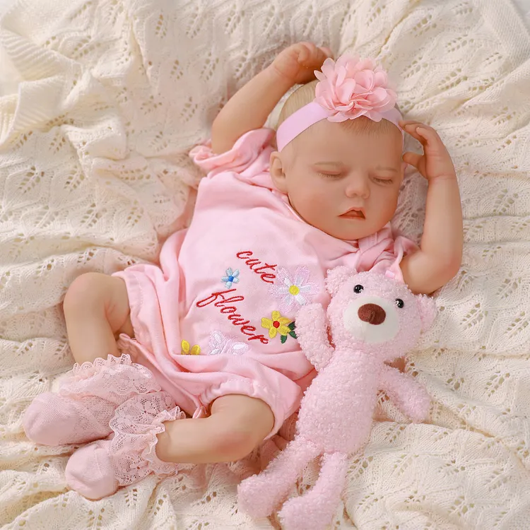 Babeside Sleeping Reborn Baby Twinnie 17" Little Infant Girl Healing of the Heart