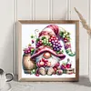 Grape Gnome-11CT Stamped Cross Stitch 45*45cm/17.72*17.72in